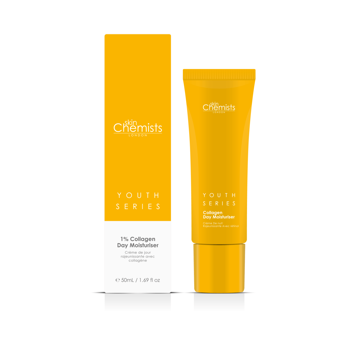 1% Collagen Day Moisturiser 50ml (Vegan) - skinChemists