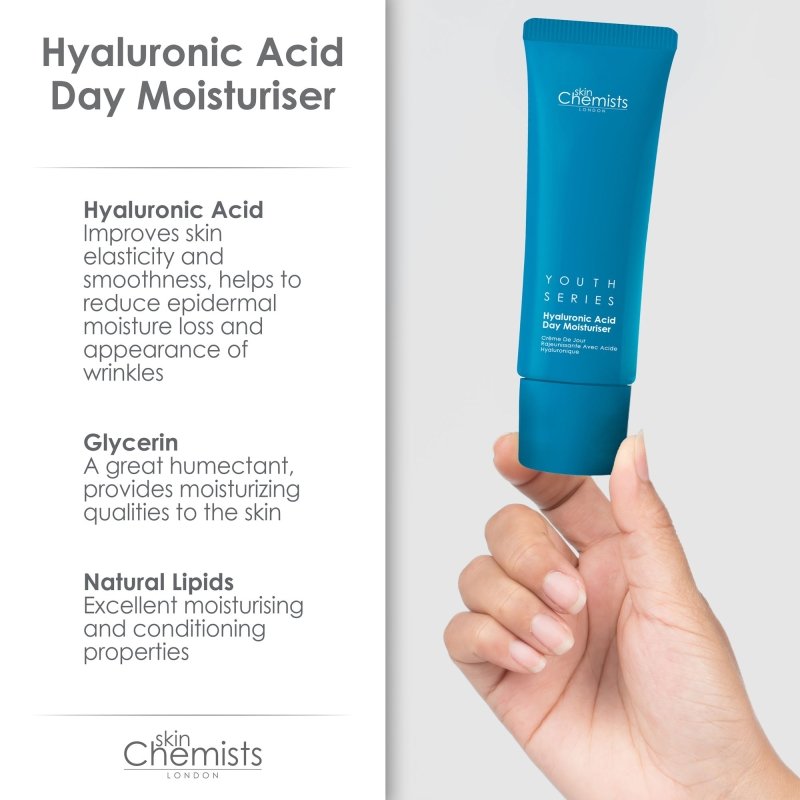 1% Hyaluronic Acid Day Moisturiser 50ml - skinChemists