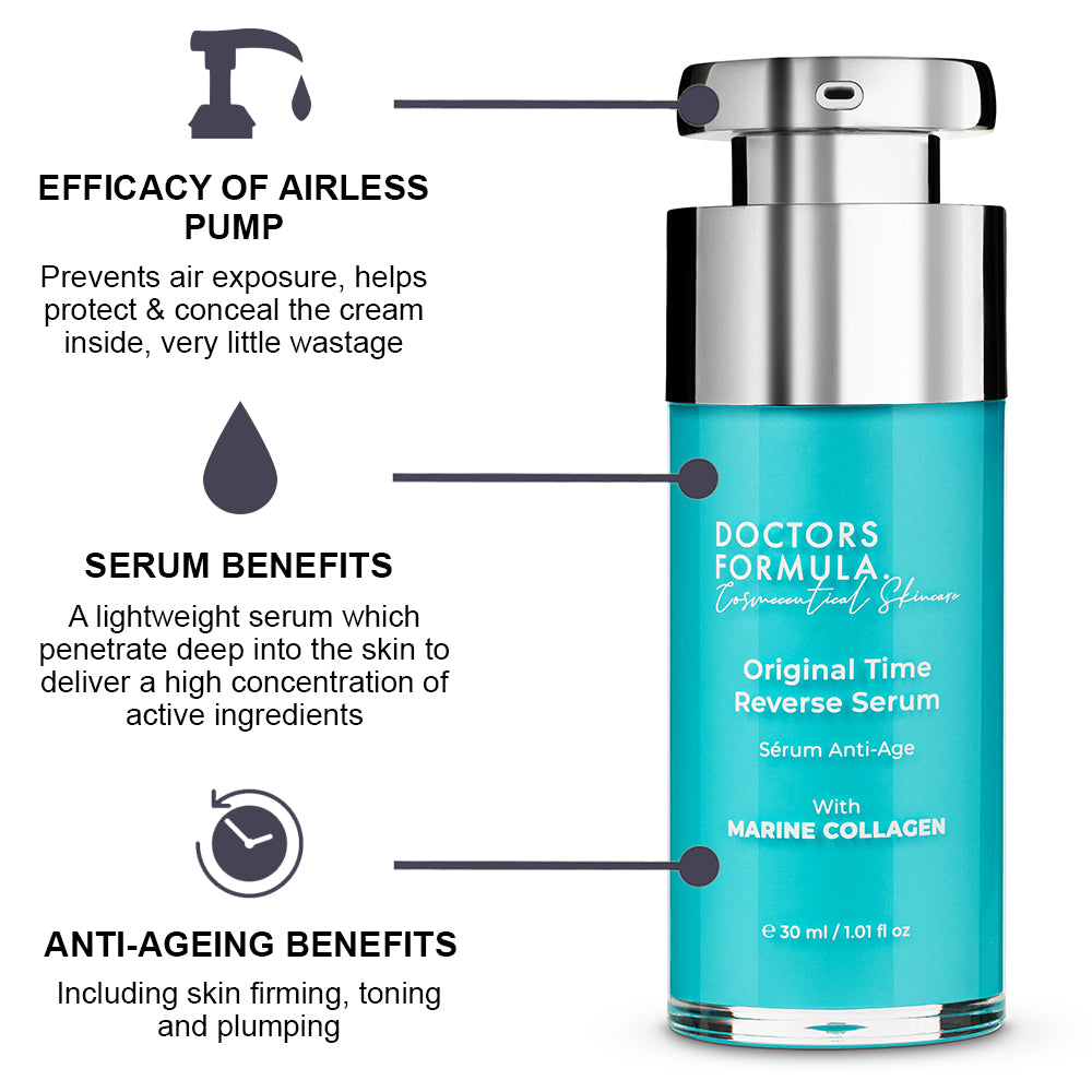 Doctors Cosmeceutical Skincare Formula Original Time Reverse Serum 30ml - skinChemists