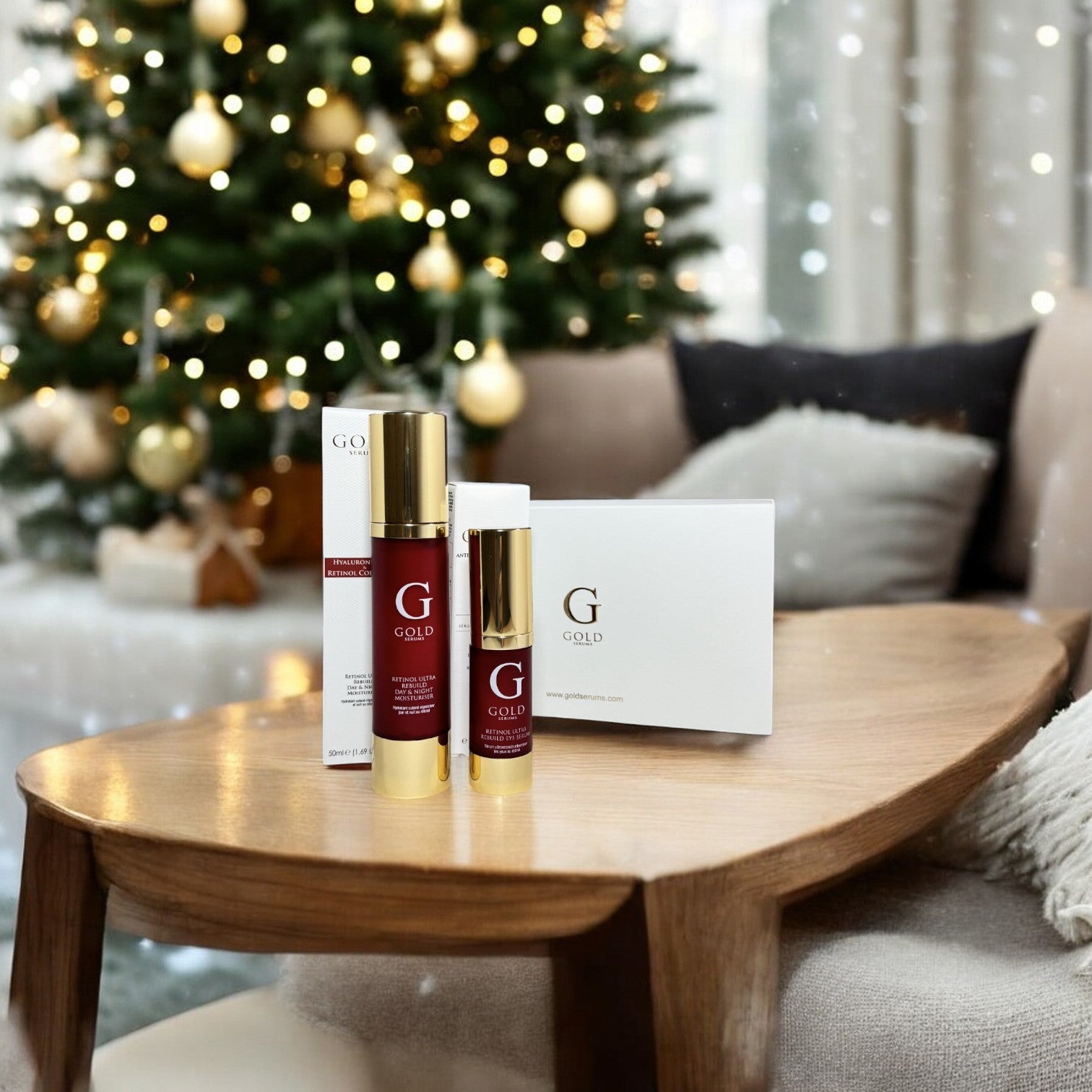 Gold Serums Retinol Christmas Gift Set - skinChemists