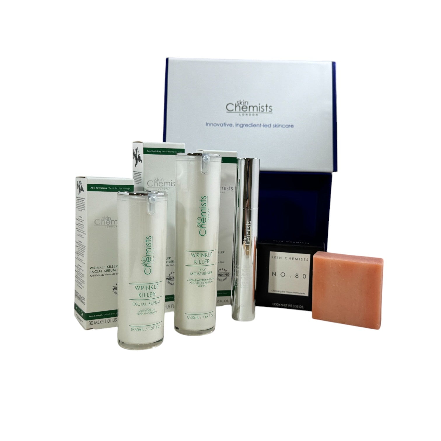 skinChemists Wrinkle Killer Anti-Ageing Morning Winter Season Gift Set - skinChemists