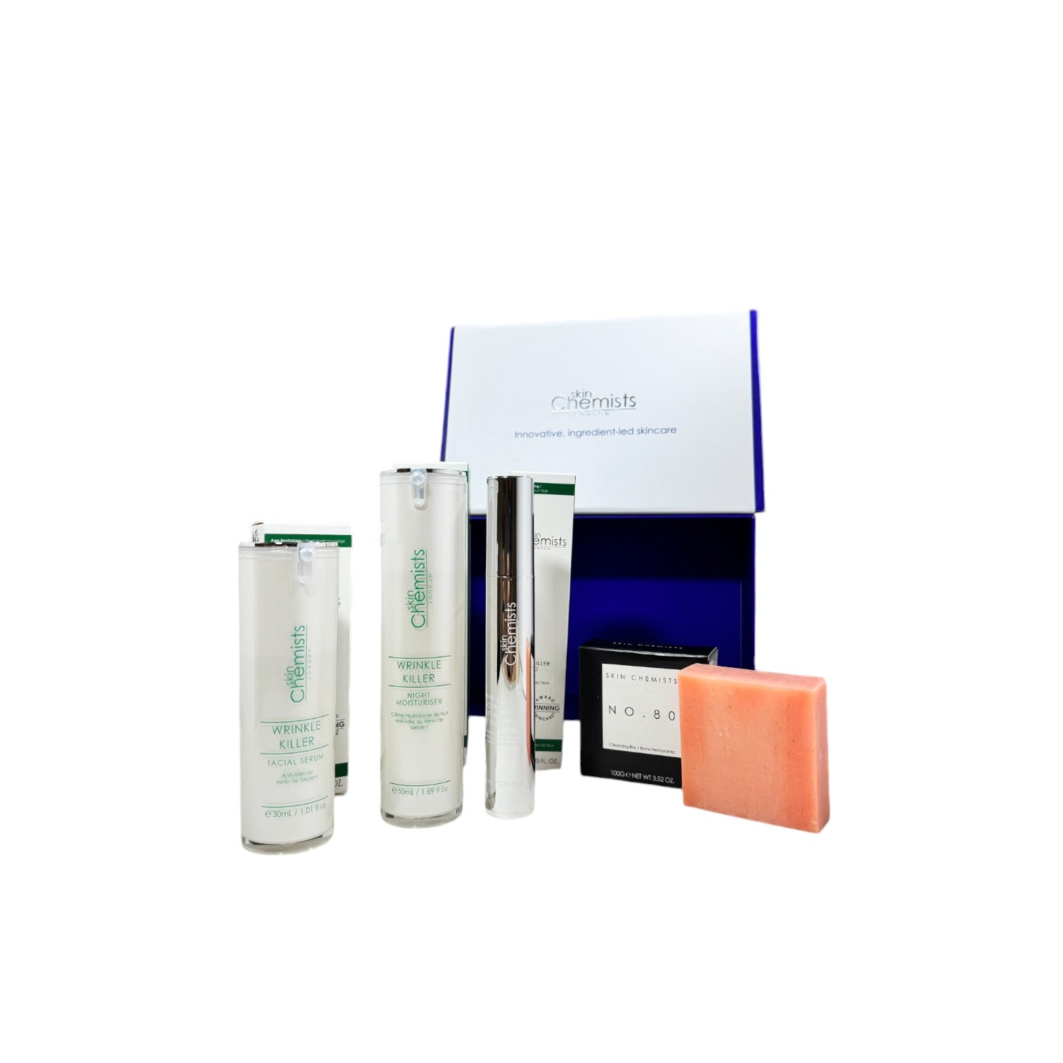 skinChemists Wrinkle Killer Anti-Ageing Night Christmas Gift Set - skinChemists