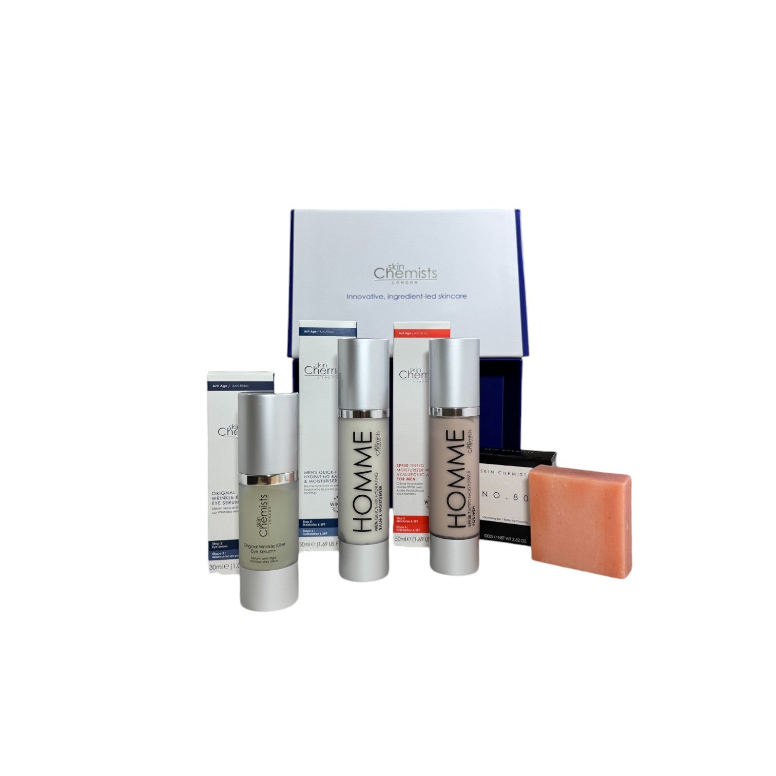 skinChemists Men's Anti-Ageing Night Winter Season Gift Set - skinChemists