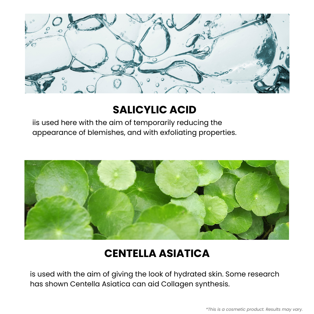 Acne Prone Serum Salicylic Acid 2%, Centella Asistica 3% 30ml