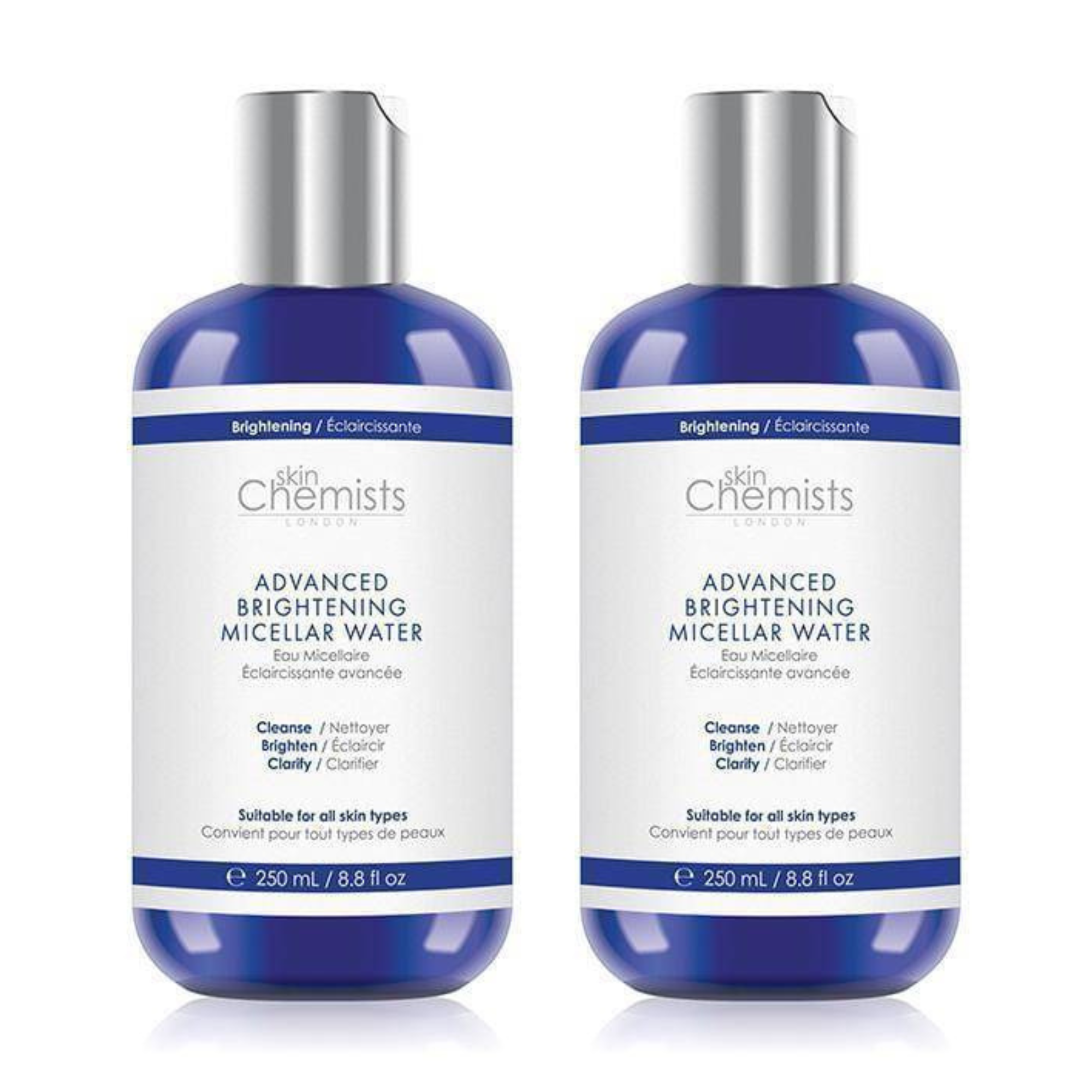 skinChemists Advanced Brightening Marine Micellar Water 250ml Twin Savings Pack - skinChemists