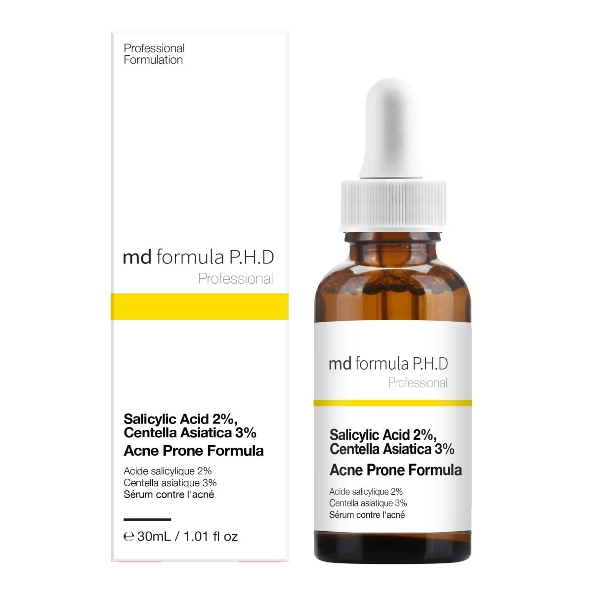 Acne Prone Serum Salicylic Acid 2%, Centella Asistica 3% 30ml - skinChemists