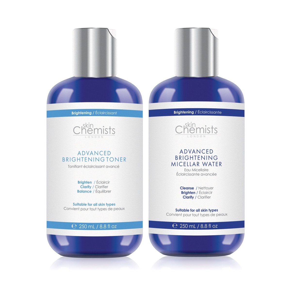 Advanced Brightening Toner & Marine Micellar Water Kit - skinChemists