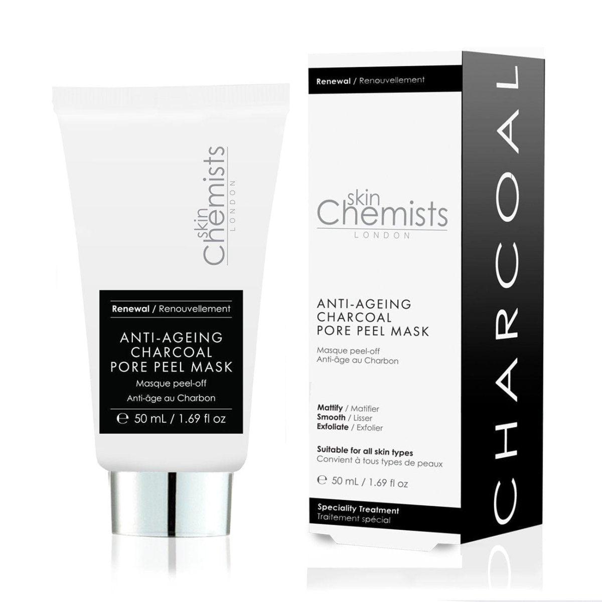 Anti-Ageing Charcoal Pore Peel Mask 50ml - skinChemists