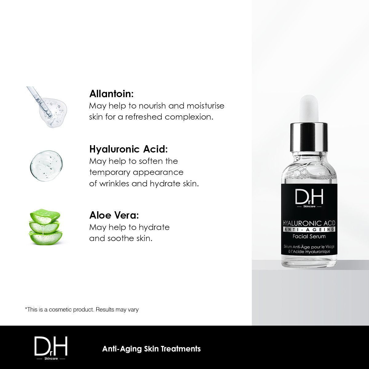 Anti-Ageing Hyaluronic Acid Facial Serum 30ml - skinChemists