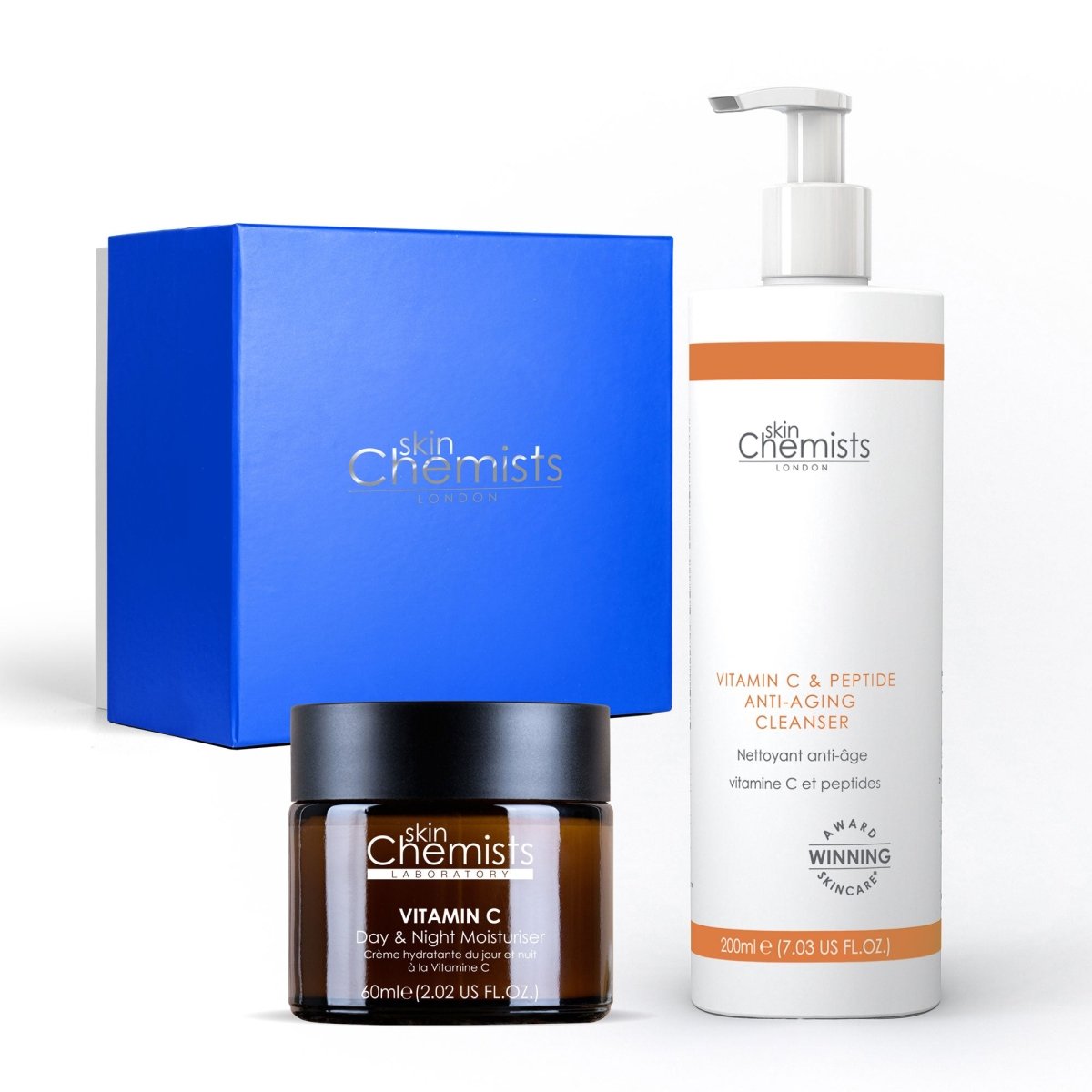 Anti-Ageing Vitamin C Cleanser & Day Moisturiser Routine - skinChemists