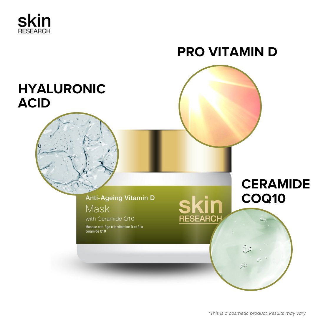 Anti - Ageing Vitamin D & Ceramide Q10 Mask 50ml - skinChemists