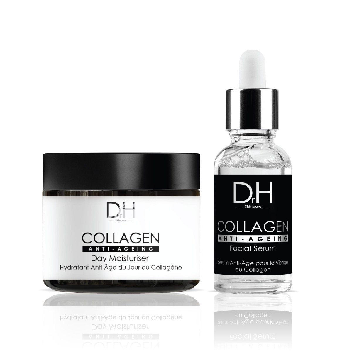 Anti - Aging Collagen Facial Serum 30ml + Collagen Anti - Ageing Day Moisturiser 60ml - skinChemists