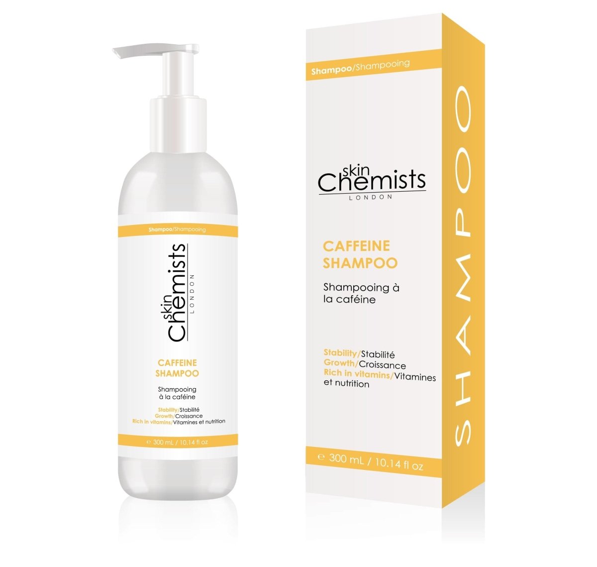 Caffeine Shampoo 300ml - skinChemists