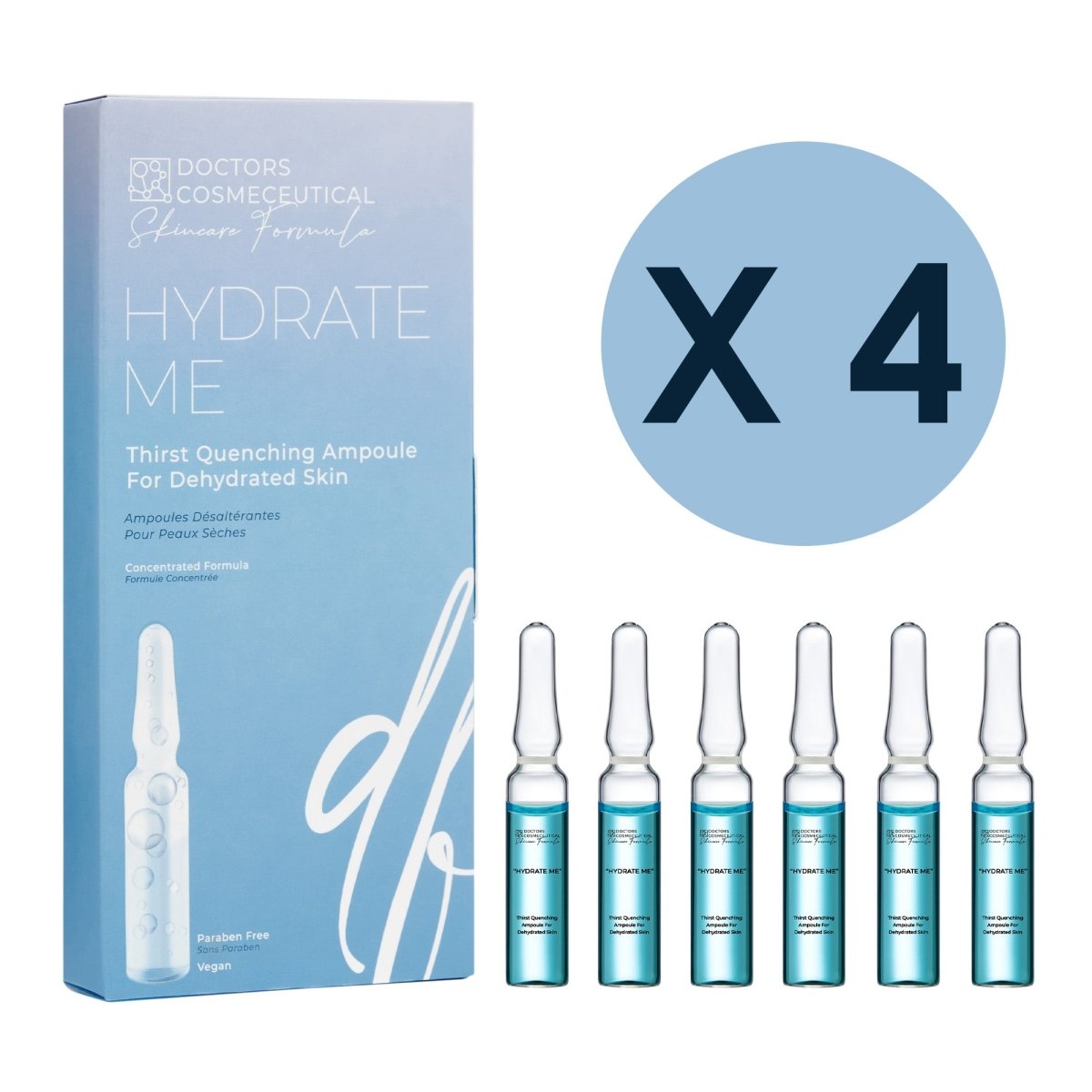 Doctors Formula Ampoules Full Plan 28 days - Hydrate Me - skinChemists