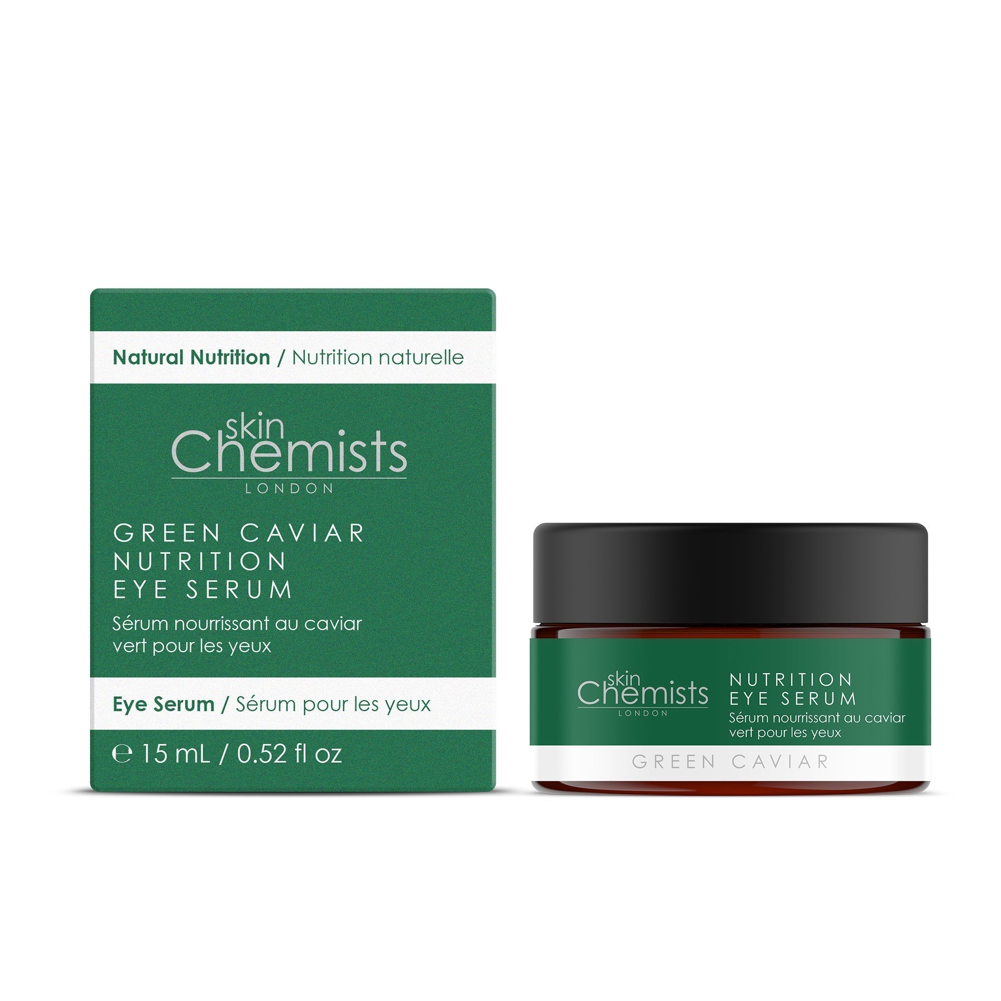 skinChemists Green Caviar Nutrition Eye Serum 15ml Twin Value Savings Pack - skinChemists