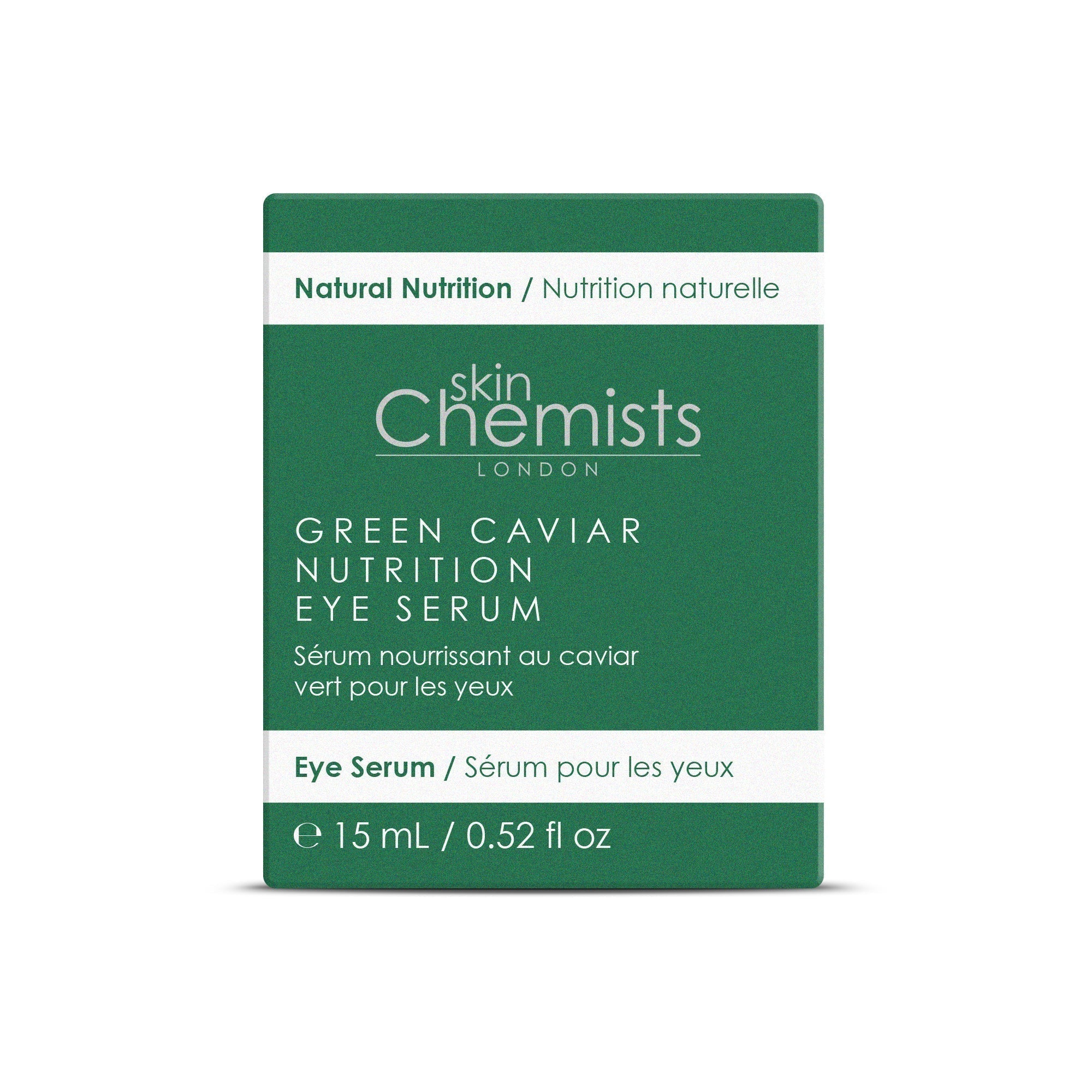 skinChemists Green Caviar Nutrition Eye Serum 15ml Twin Value Savings Pack - skinChemists