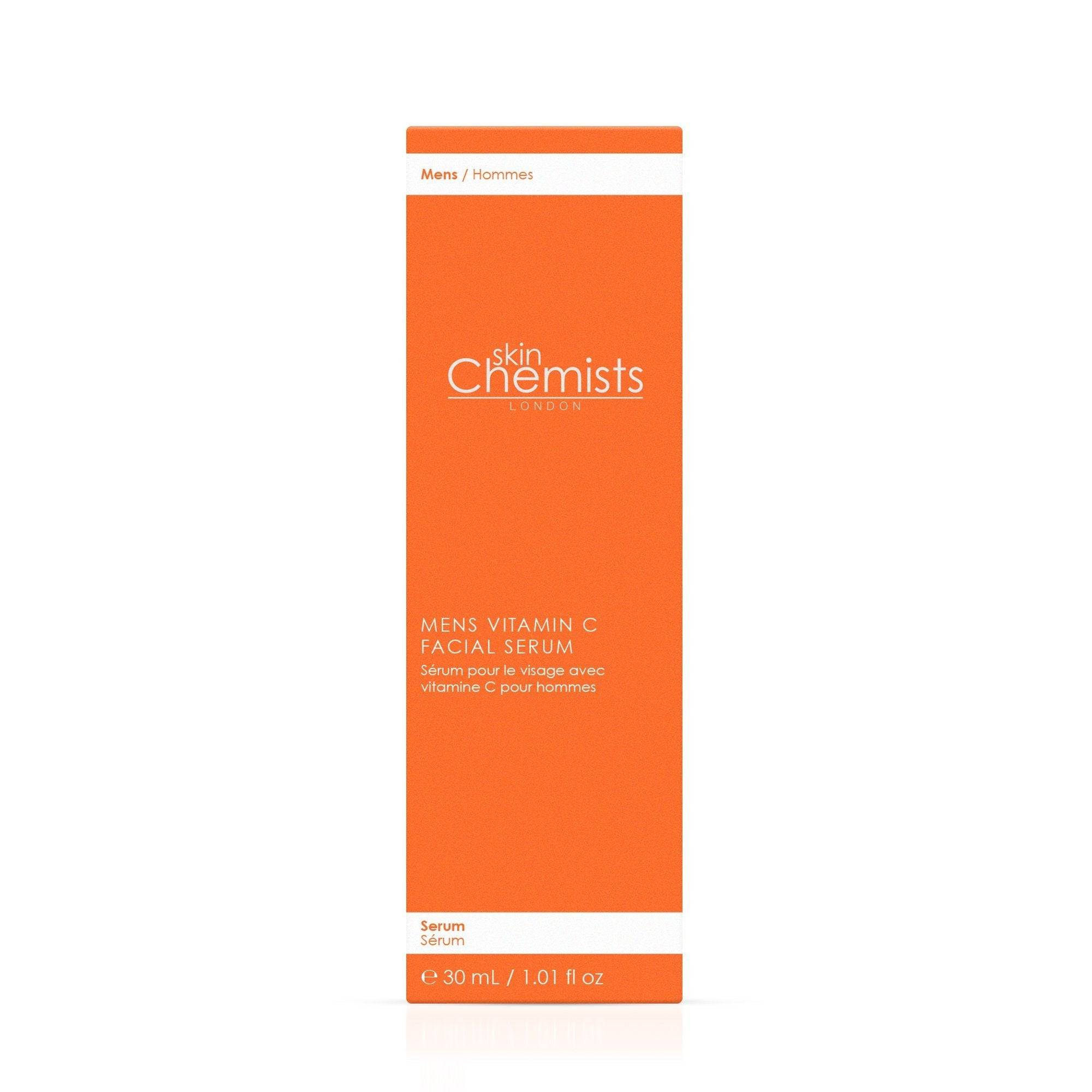 skinChemists Men's Vitamin C Facial Serum 30ml Twin Value Savings Pack - skinChemists