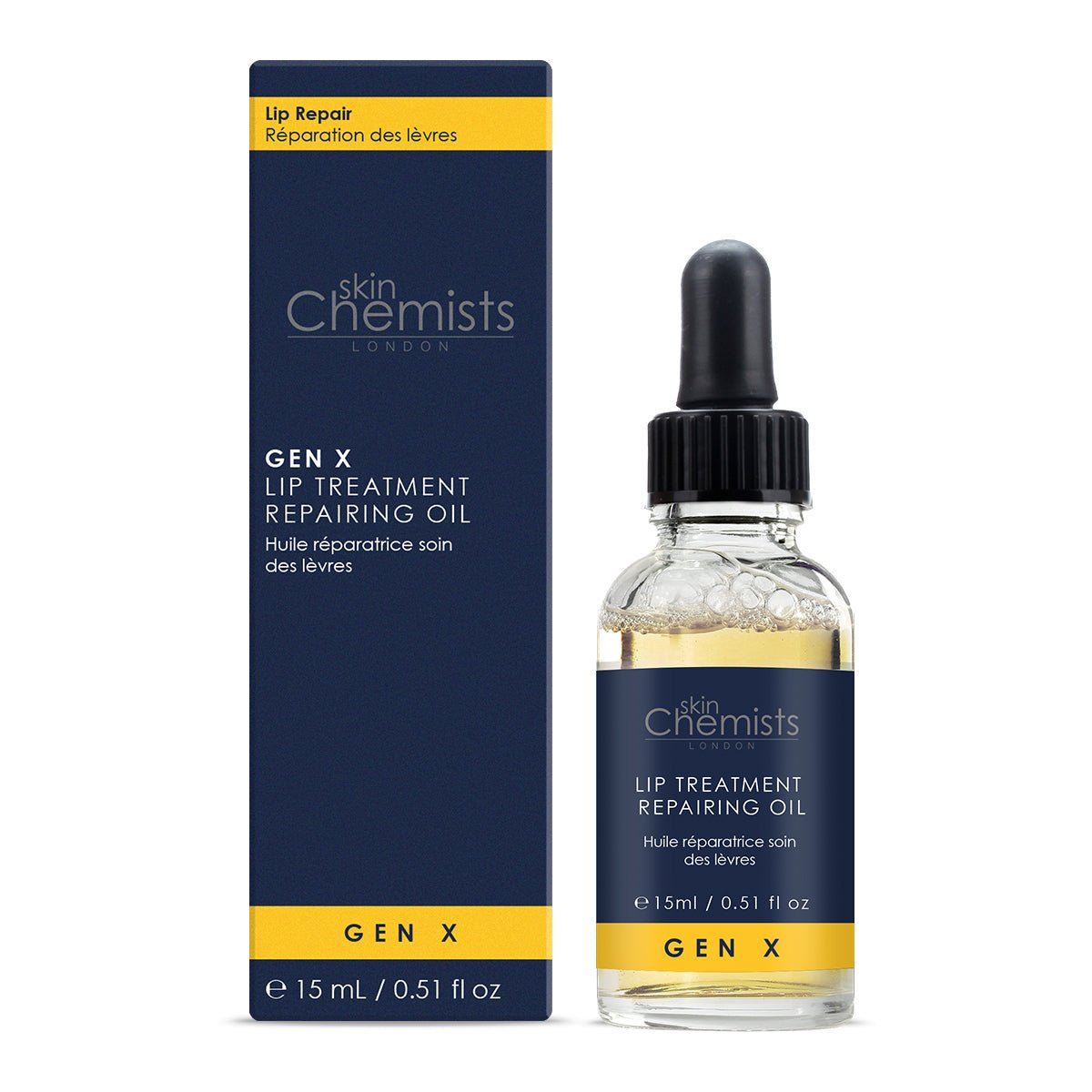 Gen X Lip Treatment Repairing Oil 15ml - skinChemists