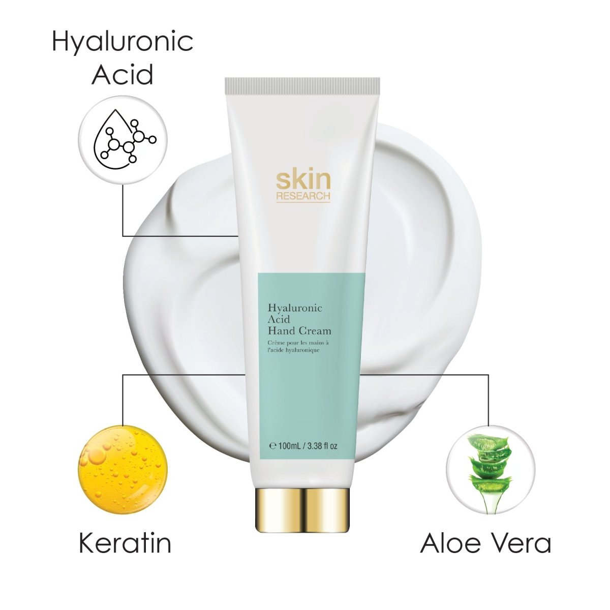 Hyaluronic Acid Hand Cream 100ml - skinChemists