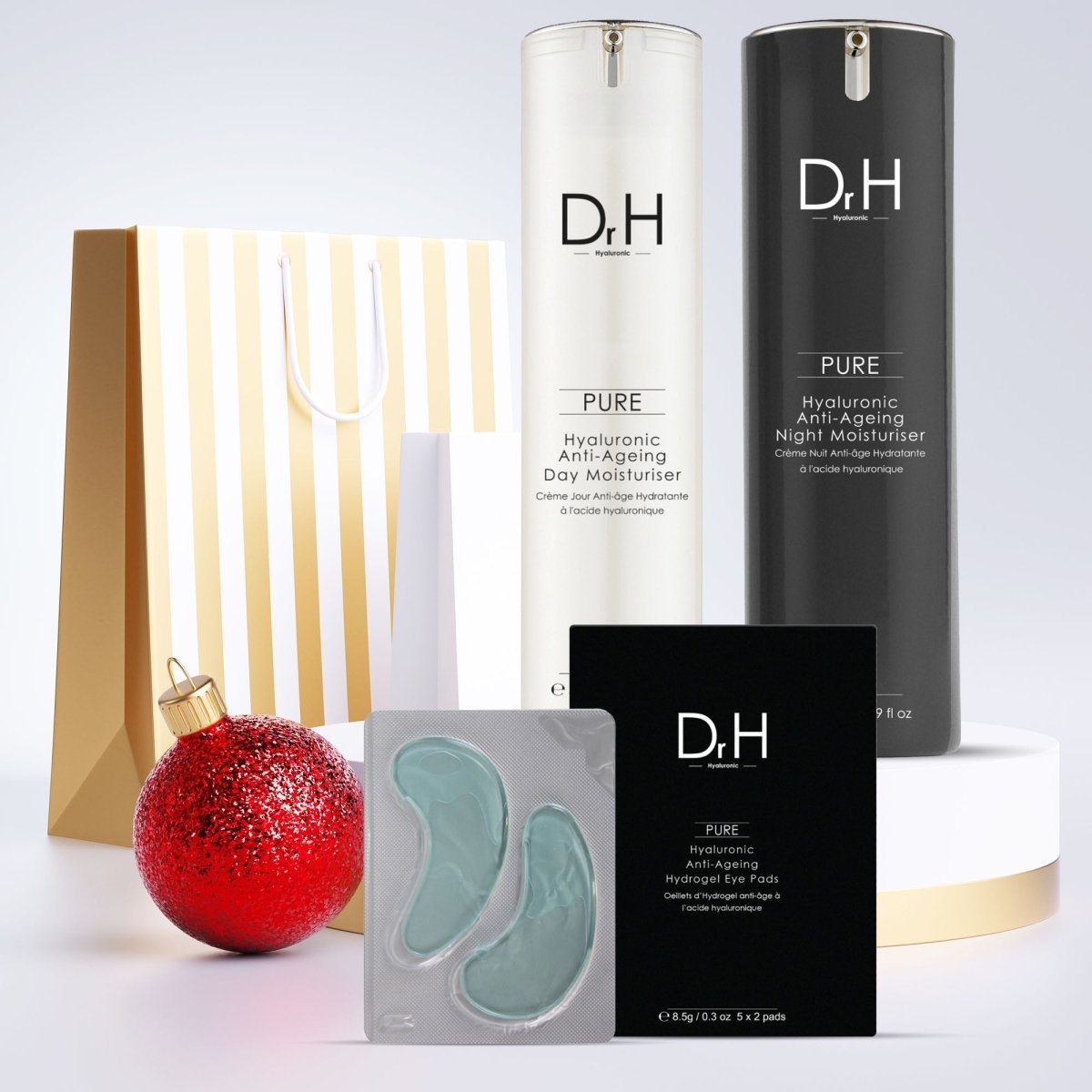 Hyaluronic Anti - Ageing Day & Night Trio Kit - skinChemists
