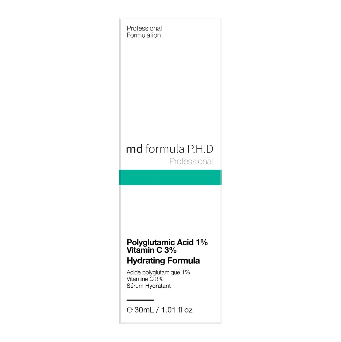 Hydrating Serum Polyglutamic Acid 1%, Vitamin C 3% 30ml - skinChemists