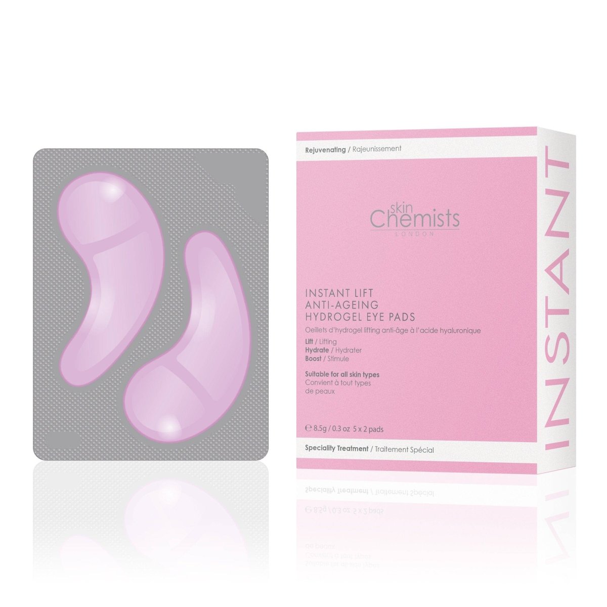 Instant Facelift Anti-Ageing Hydrogel Eye Pads (5 x 2) - skinChemists