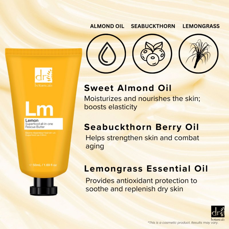 Lemon Superfood all-in-one Rescue Butter x2 - skinChemists