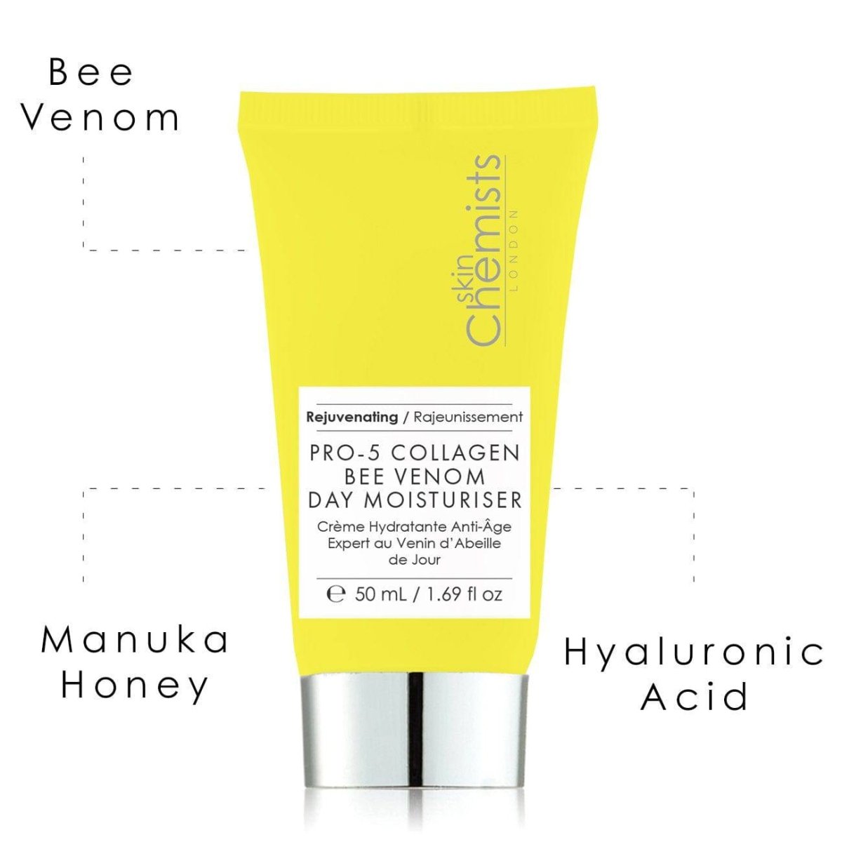 Pro - 5 Collagen Bee Venom Day Moisturiser 50ml - skinChemists