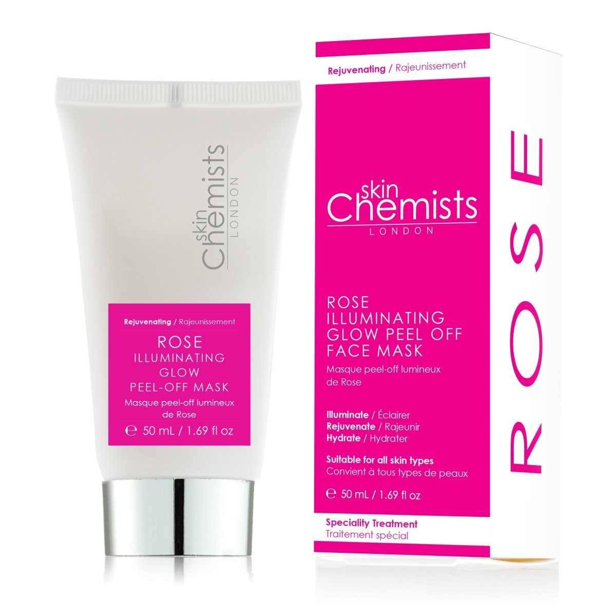 Rose Illuminating Glow Peel Off Mask 50ml - skinChemists