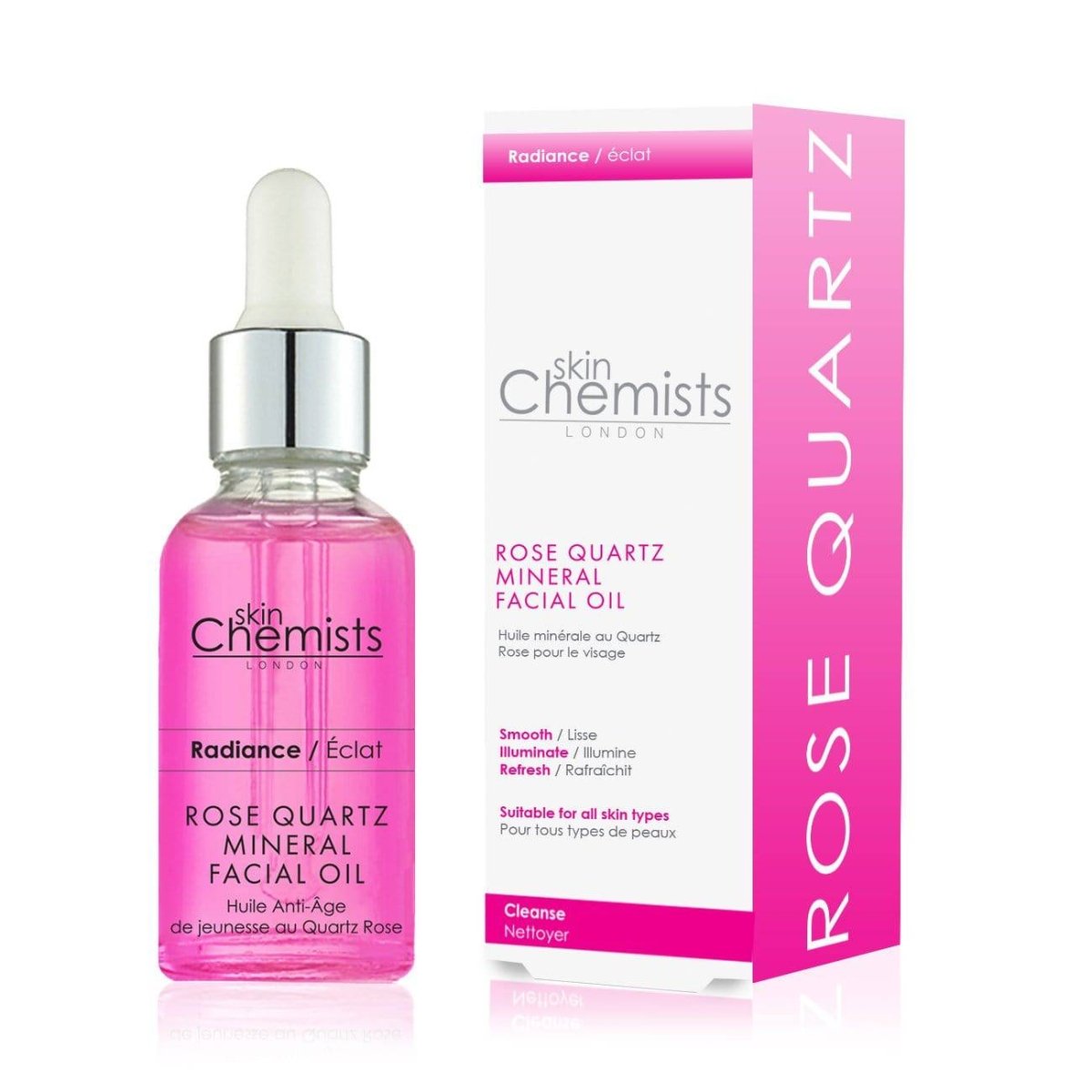 Rose Quartz Mineral Facial Oil 30ml - skinChemists