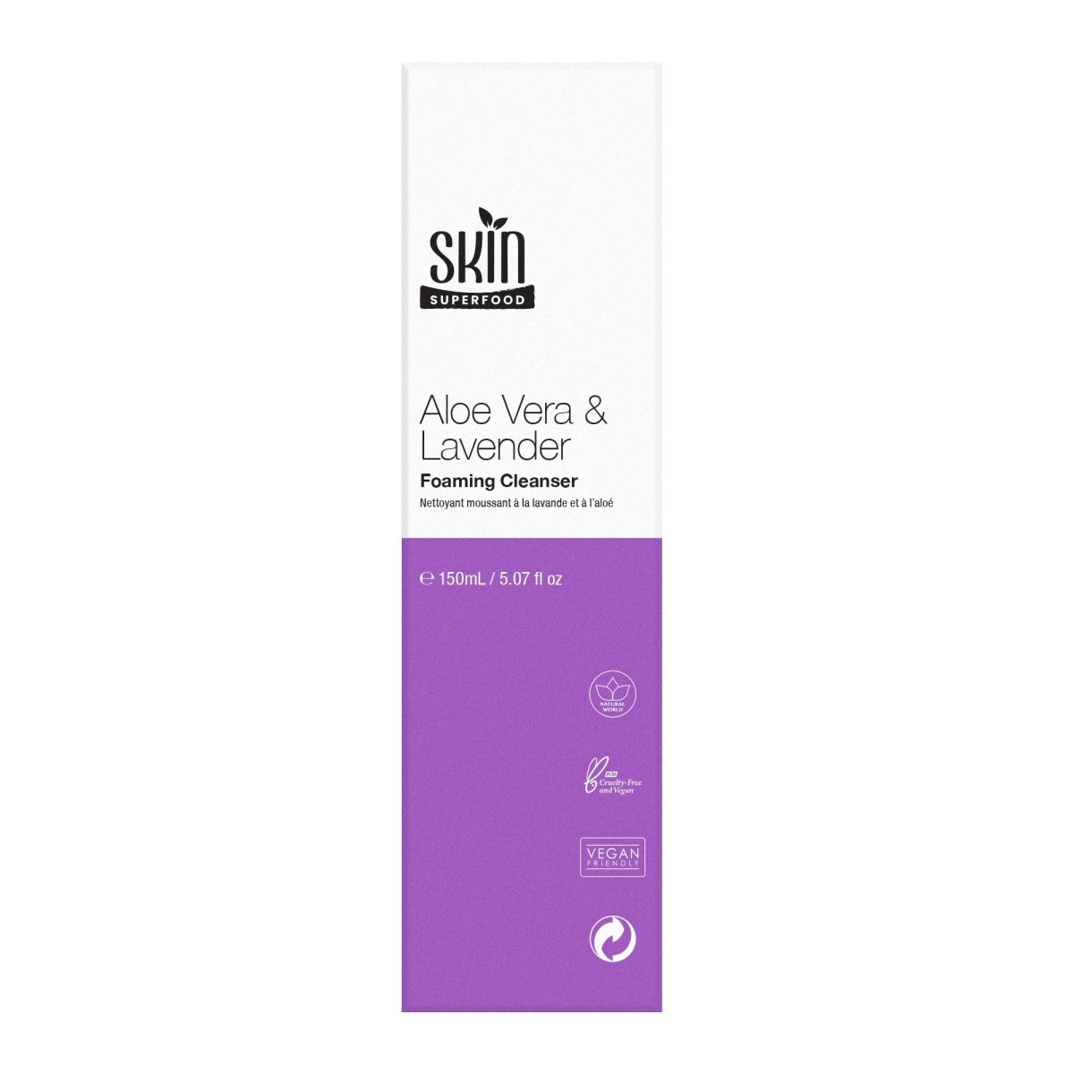 SF Aloe Vera & Lavendar Foaming Cleanser 150ml - skinChemists