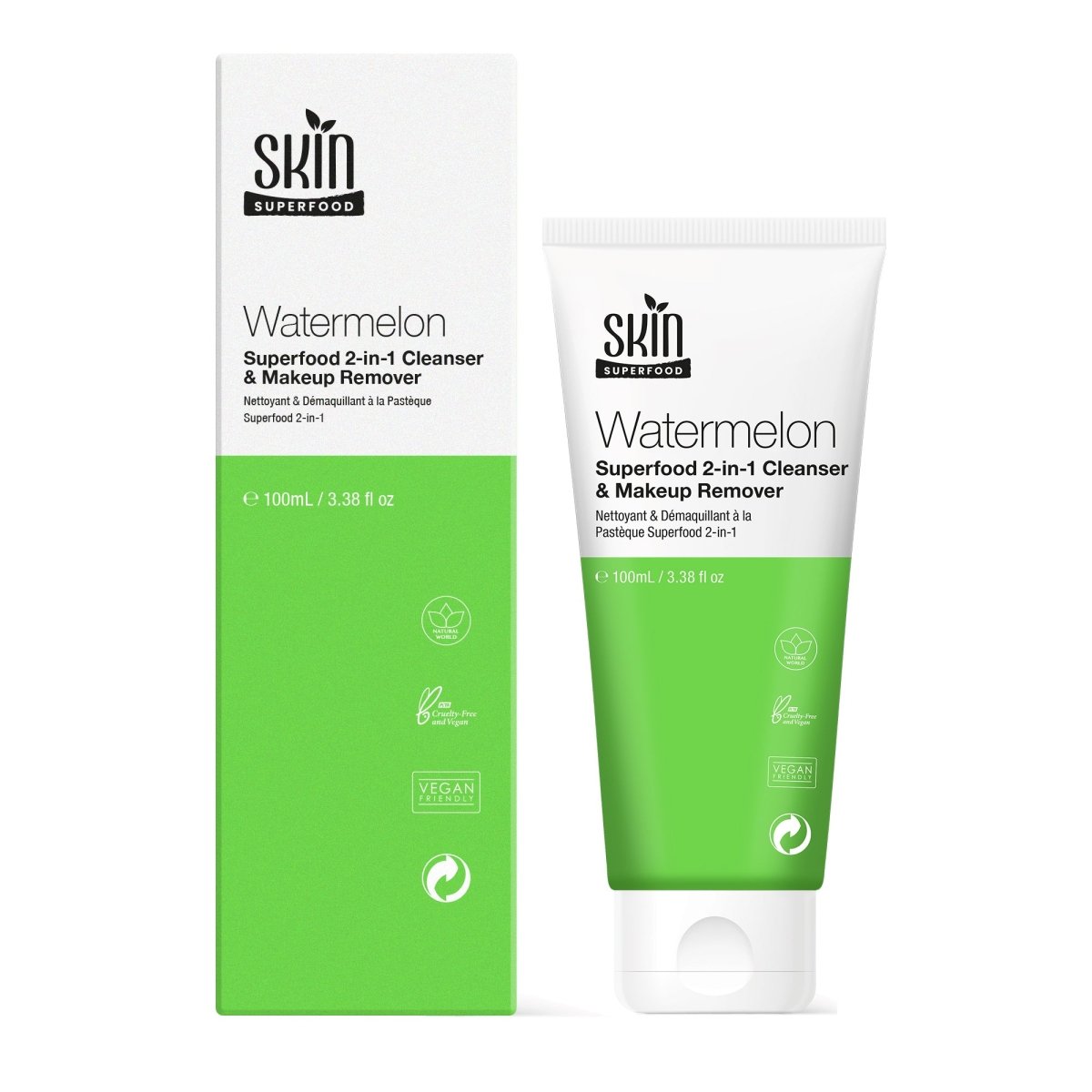 SF Watermelon Superfood 2-in-1 Cleanser & Makeup Remover 100ml - skinChemists