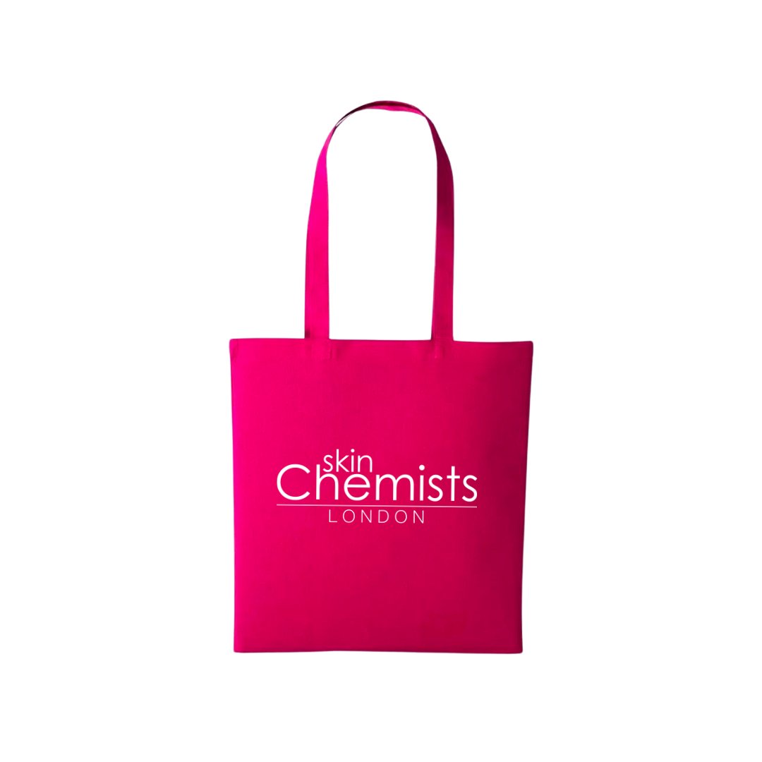 The skincare experts - Dark Pink Tote Bag - skinChemists