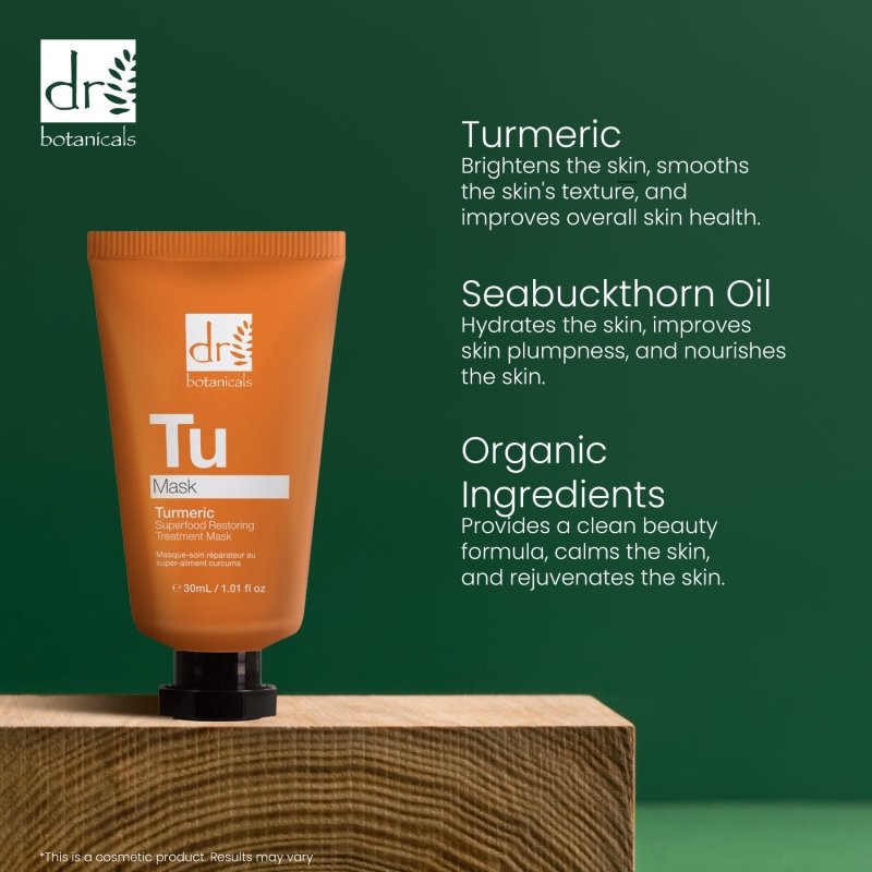 Turmeric Superfood Restoring Treatment Mask 30ml - skinChemists