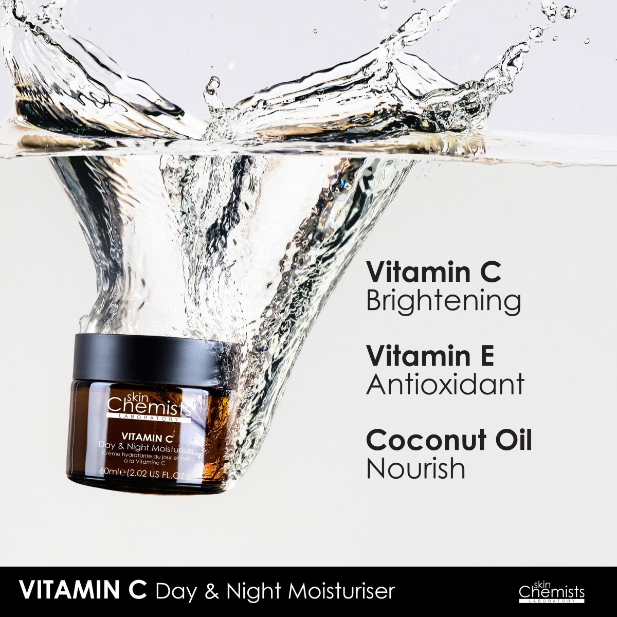 Vitamin C Brightening Day Moisturiser 60ml - skinChemists