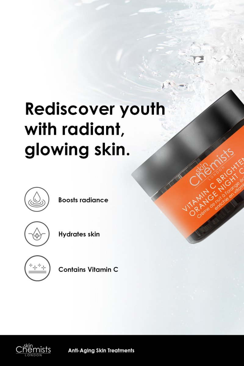 Vitamin C Brightening Orange Night Cream 50ml - skinChemists