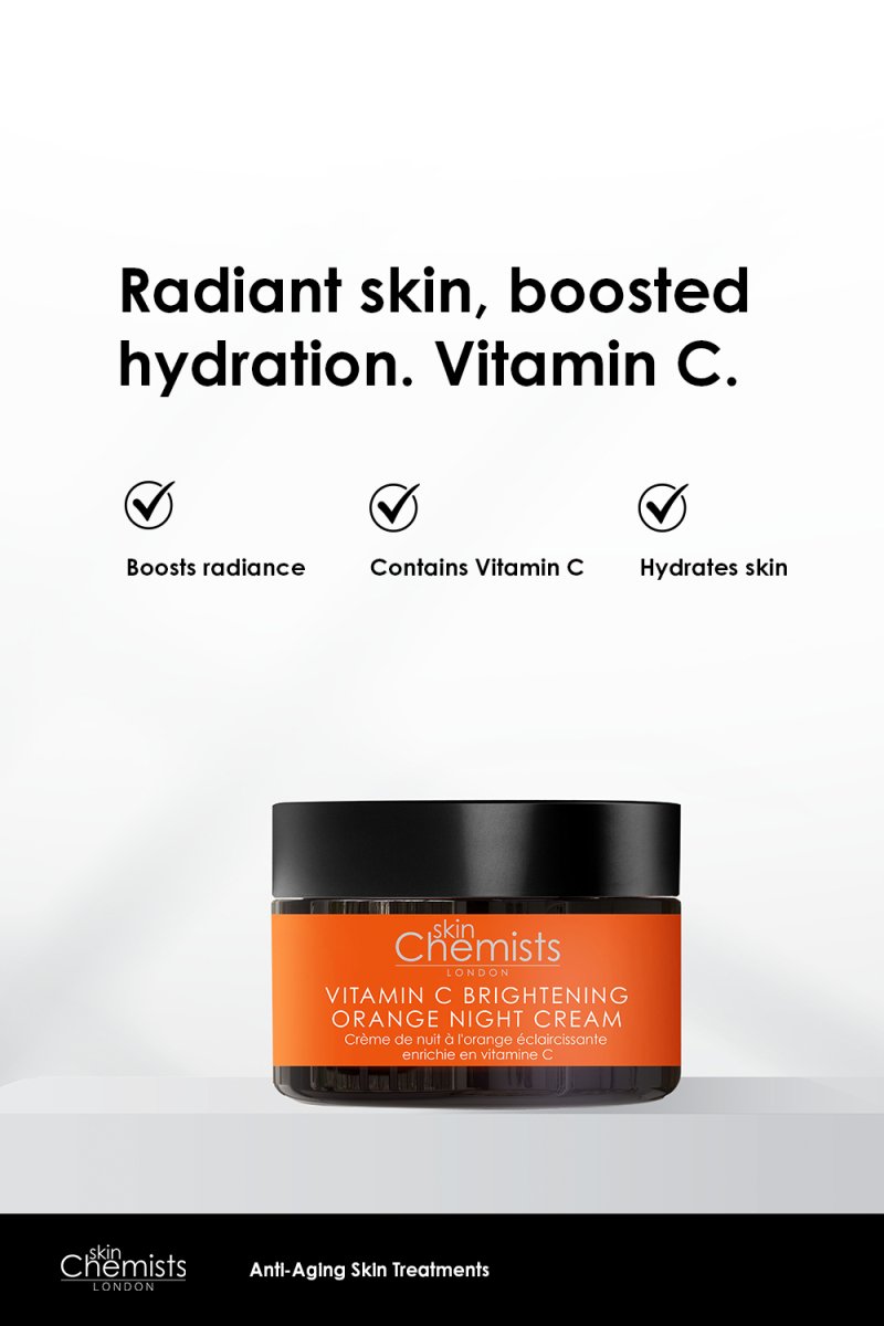 Vitamin C Brightening Orange Night Cream 50ml - skinChemists