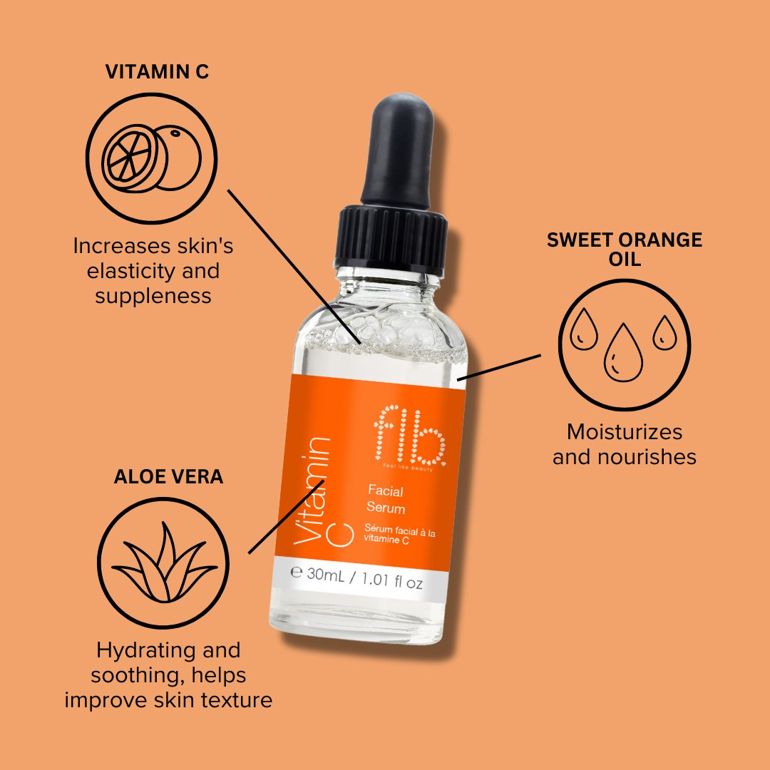 Vitamin C Facial Serum 30ml - skinChemists