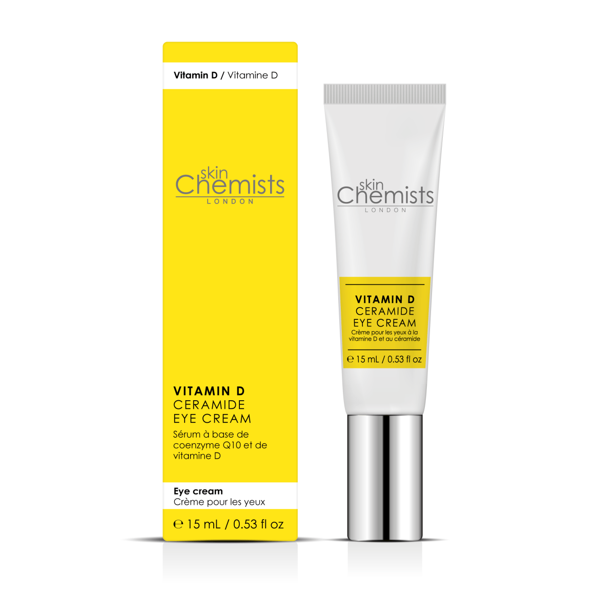 Vitamin D Ceramide Eye Cream 15ml - skinChemists