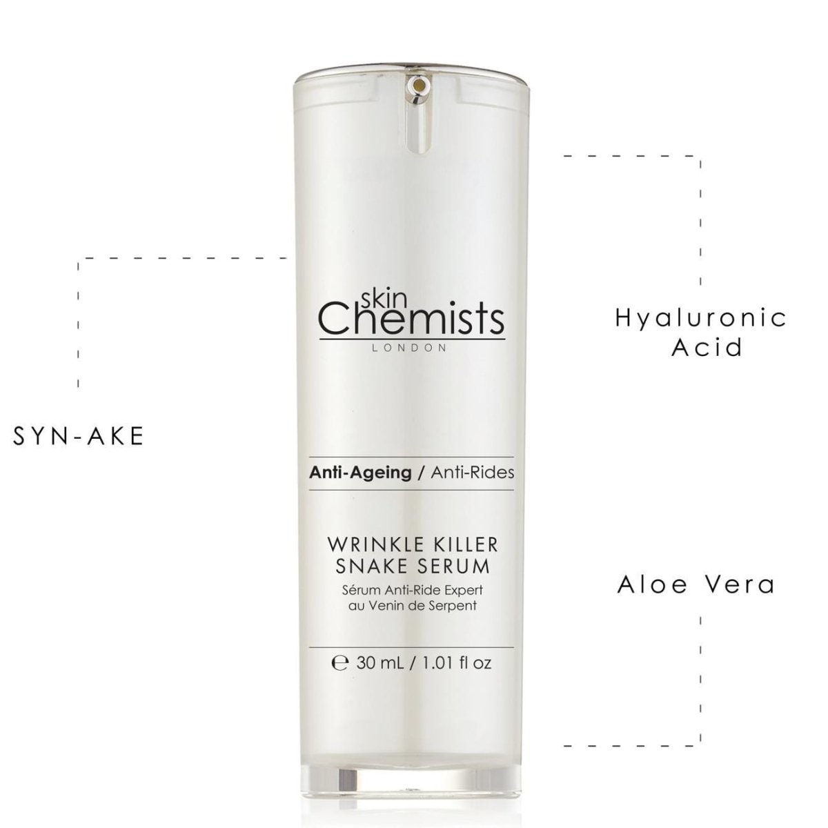 Wrinkle Killer Snake Serum 30ml - skinChemists