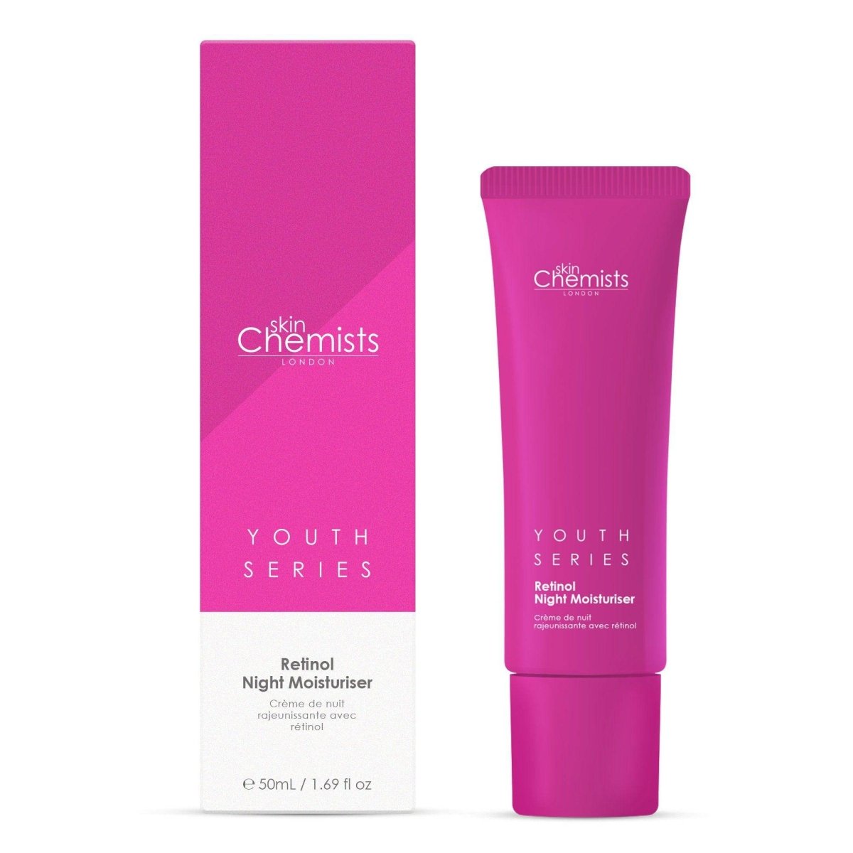 Youth Series 1% Retinol Night Moisturiser 50ml - skinChemists