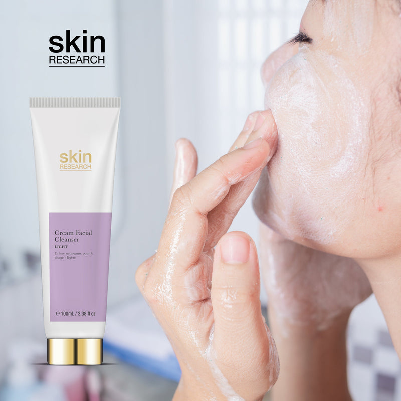 Skin Research Cream Facial Cleanser Light 100ml - skinChemists