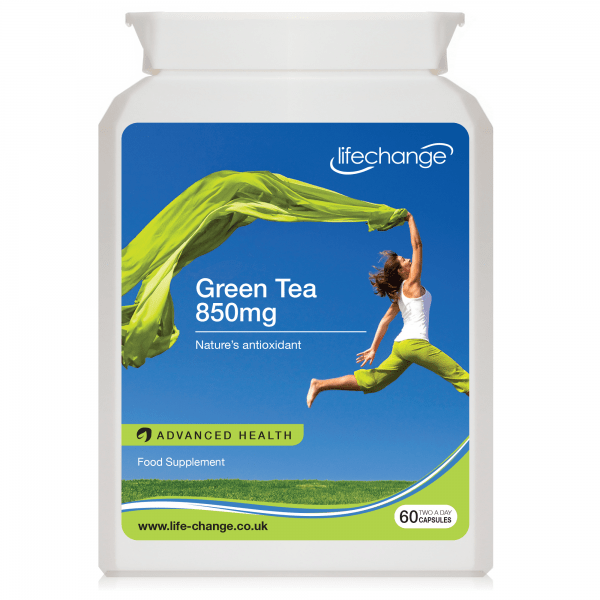 Lifechange Green Tea 850mg - 60Caps - skinChemists
