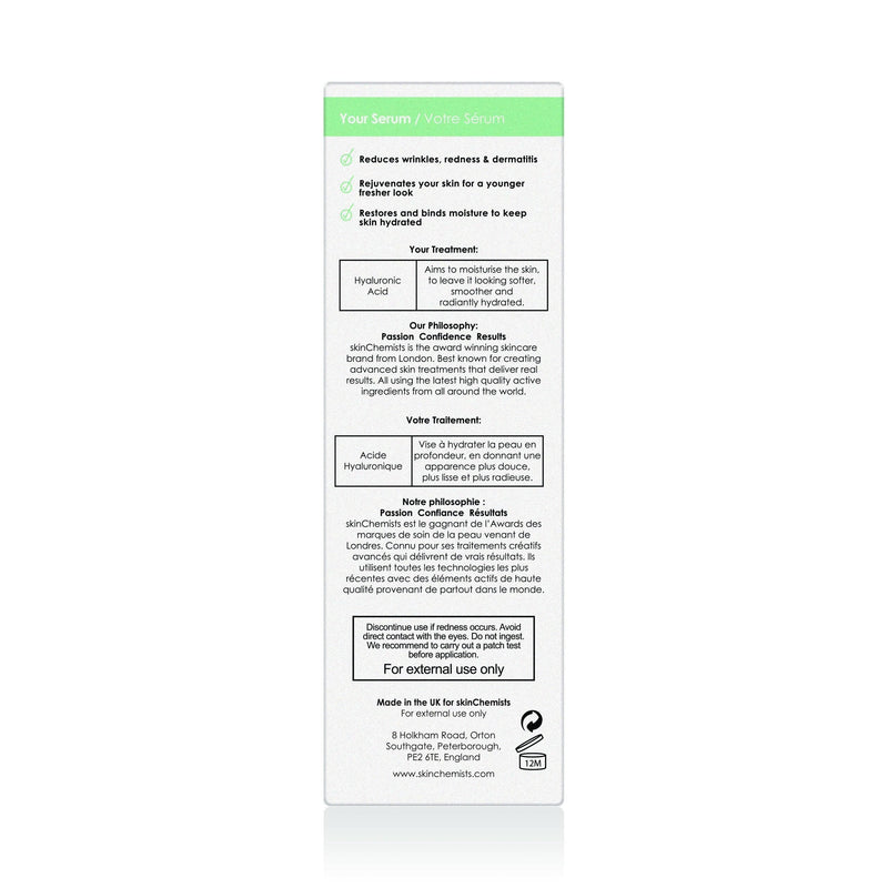 Pure Hyaluronic Acid 2% Biphase Serum - skinChemists